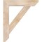 Ekena Millwork Traditional Slat Smooth Bracket, Douglas Fir, 3 1/2"W x 22"D x 26"H BKT04X22X26TRA06SDF - alternate 3
